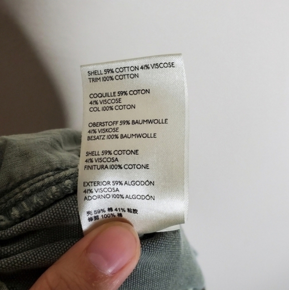 Free People Margate Olive Green High Rise Paperbag Pleated Trouser Pants - Picture 12 of 12